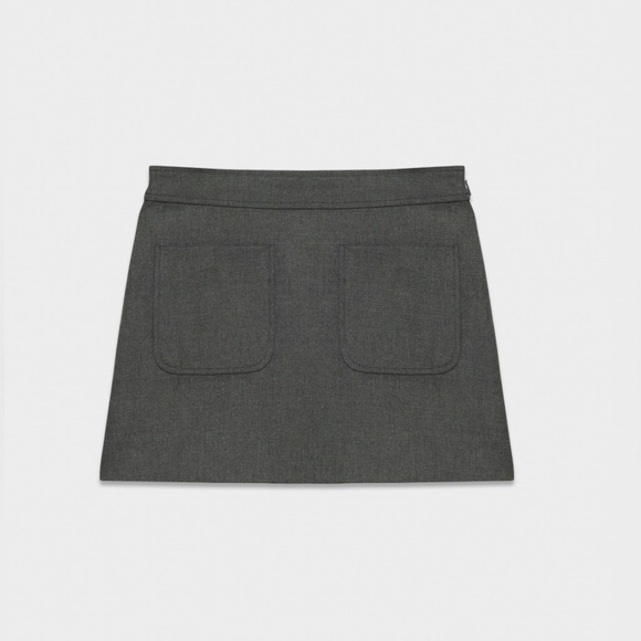 Aritzia wilfred Ardor skirt charcoal size 6 - Picture 6 of 10